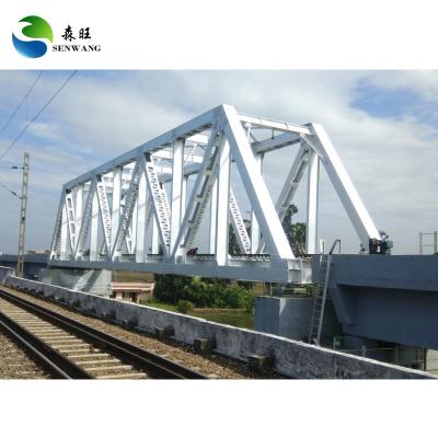 China Vorgefertigte Stahl-Fußgängerbrücken Breite Spannweite Metall Gehweg Brücke Stahlkonstruktion zu verkaufen