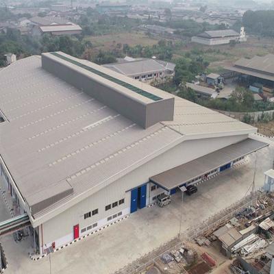 China Industrial Bolt Connection Galvanized Metal Building Construction Steel Structure Frame for sale