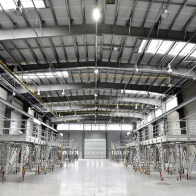 China Innovative Large Span Steel Frame Warehouse Solutions for sale