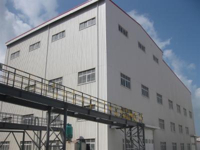 China Economical Multi Span Steel Buildings Workshop , Safety Metal Frame Commercial Buildings for sale