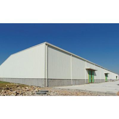 China Customized Steel Structure Workshop Angle Steel Frame Farm Buildings for sale