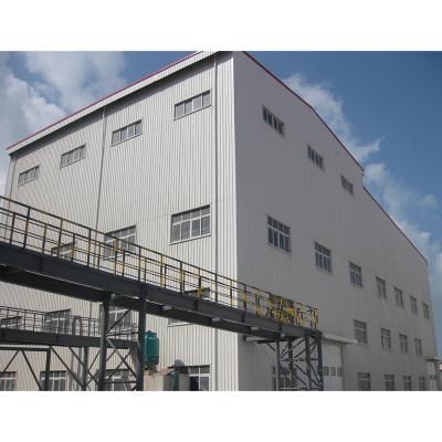 China 11150g Fabric Weight Steel Modular Building constructed from Low Carbon Steel Q235 Q345 Main Structure for sale