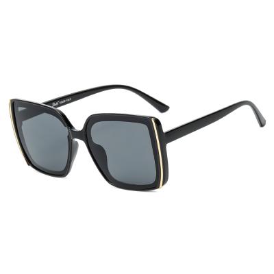 China Comfort Summer Design Trendy PC Sunglasses Oversized Square Women for sale