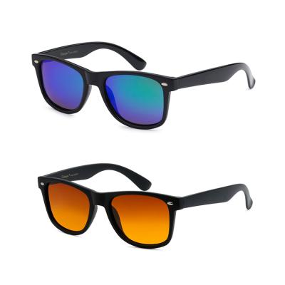 China Promotional Wholesale Custom Plastic Comfort Logo UV400 Classic Polarized Sunglasses for sale