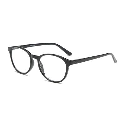 China Comfort Hot Sale PC Women Transparent Round Reading Glasses for sale