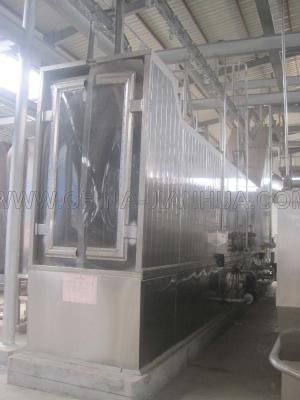 China Pork Pork Steaming Tunnel Type Scalding Machine for sale