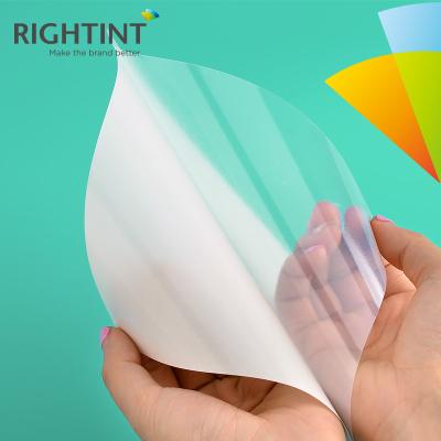 China A4 inkjet waterproof transparent self-adhesive PET plastic film for inkjet printing film zu verkaufen