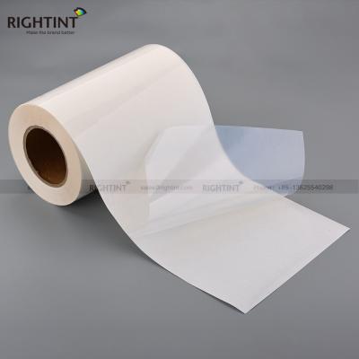 China High Quality Warranty Waterproof Self Adhesive Roll Paper Clear Vinyl Sticker Paper For Inkjet zu verkaufen