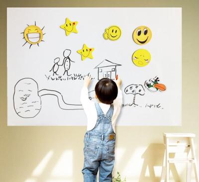 Chine School Teaching 2021 New Design PET Self Adhesive Film With Stand For Kids Whiteboard For Classroom à vendre