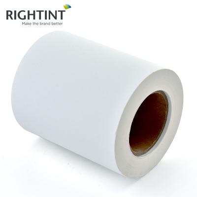 China Matt White PP Waterproof Synthetic Self Adhesive Roll Film White Waterproof Acrylic for sale