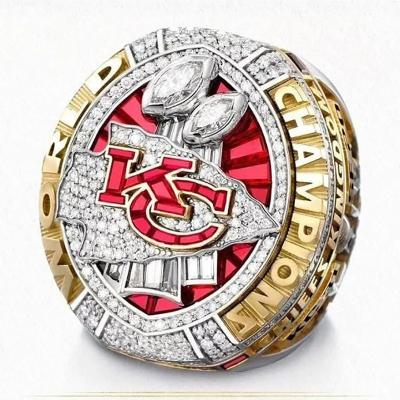 China Hiphop Factory Direct 2019-2023 Kansas City Chiefs N-F LChampionship Ring Men Jewelry for sale