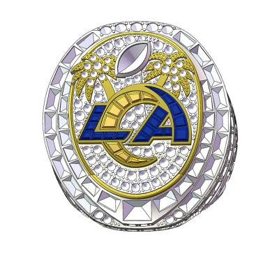 China 2021 Hiphop Ring New Rams Removable Fin NFL Los Angeles Championship Factory Direct Sales for sale