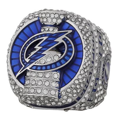 China Europe and 2020 Edition Commemorative Enrollment Team Glory Rod Champion Ring NHL Ice Hockey Lightning Fan Collectible Enrollment for sale