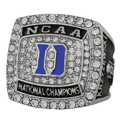 China Europe and Ring Wholesale 2015 NCAA Duke Blue Devils University Championship Ring Ball Eco Alloy Set Diamond Men for sale