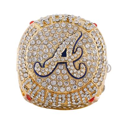 China Europe and 2020 Custom Jewelry Men's Custom Made Atlanta Braves Basketball Football Baseball Championship Ring for Kids for sale