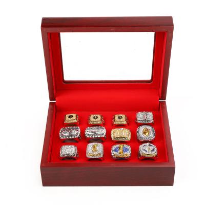 China 2011-2022 FFL Fantasy Football 12 Championship Ring Gift Box Set Factory Direct Selling for sale