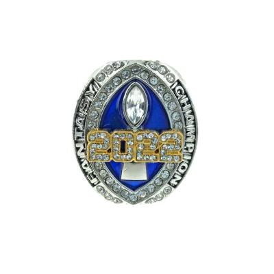 China New Hiphop 2021 Fantasy Football FFL Ball Game Hot Selling Fantasy Football Championship Ring 2022 for sale