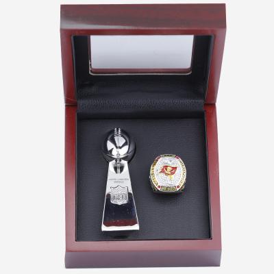 China Handmade Tampa Bay Pirates 55 Time Super Bowl Champion Ring Trophy Set Beautifully Packaged for sale