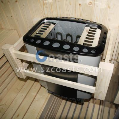 China With Transom Windows Steps Portable Sauna Heater For Luxury Sauna Room 8KW/380-415V/50-60HZ for sale