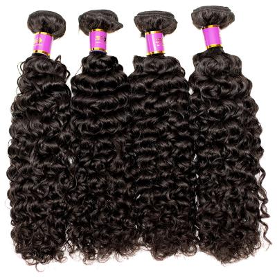 China Water Wave Hair Bundle MoreIn Water Wave Bundles 100% Brazilian Virgin Hair Bundle Wave For Color Women Closure Headband for sale