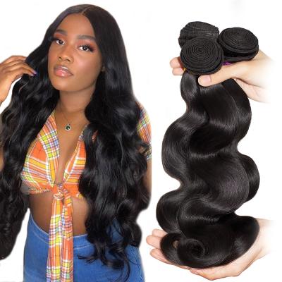 China Wholesale Morein Virgin Hair Extension Bundle Handmade Good Quality Brazilian Weft Weft Bundles With Closure for sale