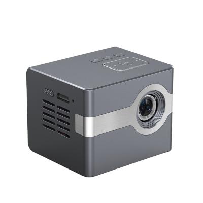 China 2500MAH Battery 854x480P Slim Portable Pocket DLP Mini Cube Hd 4K WIFI Outdoor Projector Pico Best Gift C50 Beamer for Christmas for sale