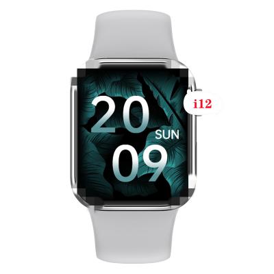 China Wifi Popular Wireless Calls Smartwatch i12 Series 6 Wristband IP67 Waterproof 1.69inch Screen Smart Watches HW22 z36 z37 T500 for sale