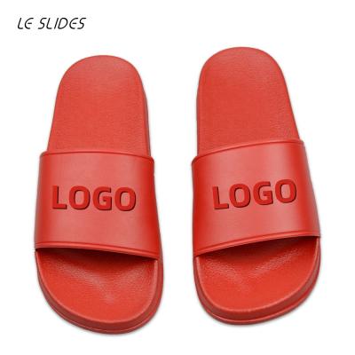 China Designer Women's Slippers Indoor Custom Logo Slides High Quality Multicolor Summer PVC Mules Men's Sandals for sale