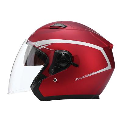 China Motorcycle Motocross Helmets DFG Motorcycle Helmets DFG Motorcycle Helmet Anti-UV Face Bike Scooter Anti-UV Safety Half Open Hat for sale