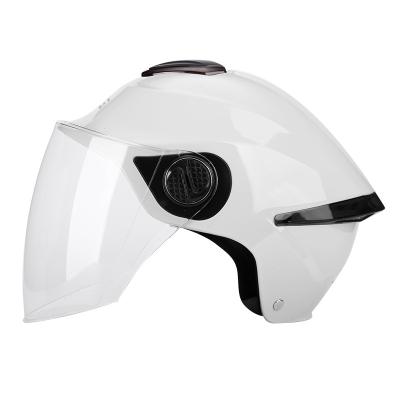 China Motorcycle Motocross Motorcycle Helmets Wholesale With Lens Half Face Summer Scooter Helmet for sale