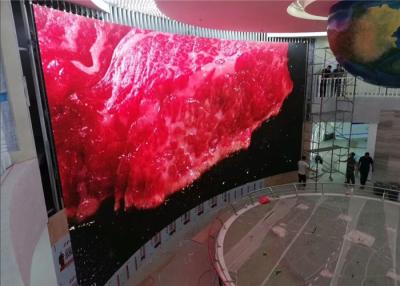 China High Refresh Curved LED Screen Rental Multi Functional For Stage Backdrop for sale