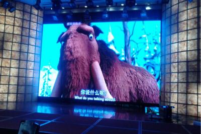 China HD 4mm Pixel Pitch Indoor Advertising LED Display With High Refresh Rate for sale