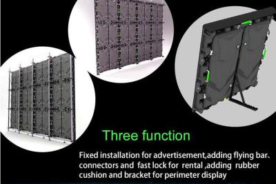 중국 P10 SMD 옥외 광고 발광 다이오드 표시 최고 얇은 게시판 주물 마그네슘 죽습니다 판매용