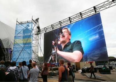 China Lightweight Outdoor Stage Led Display HD 4.81mm Pixel Pitch With Vivid Display Effect for sale