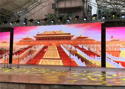 Chine Mur visuel extérieur d'affichage à LED de location d'éclat de 5000 lentes HD PH4.81mm pour l'événement d'étape à vendre