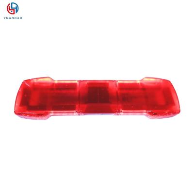 China Emergency safety vehicles warning police led lightbar white blue red big power 1 watt led beacon lightbar for wrecker truck fire EMS factory sells lightbar for sale