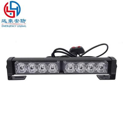 China Emergency Safety Warning Vehicles 7 Flashing Patterns Rush Car Led Lightbar Length 1W Customizable Police Car Red Blue Lightbar Led Dash Lights For Car Interior for sale