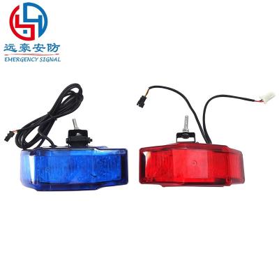 China Vehicle/Motorcycle 12 Volt Led Police Red Blue Motorcycle Emergency Light Safety Lights High Power 1W Motorcycle Front Warning Light for sale