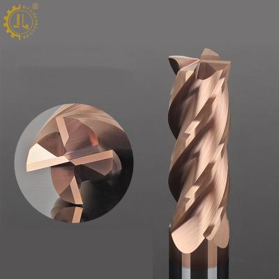 China Milling Cutter For Metal CNC End Mill Cutters Aluminum Carbide Milling Cutter Fresa De Carburo De Tungsteno Maders 65HRC for sale