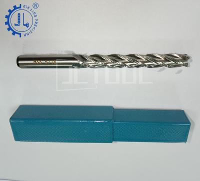 China Inch files 3/8x5/16 inch size high speed steel end mill for plastics hss endmill with 5% 8% Co HSS cutting tool for sale