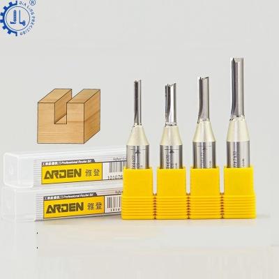 China 1/2*8*26 Panel Multilayer CTT Router Bit Straight Milling Cutter CTT Straight Bit For MDF Wood Router Bit 1/2 And 1/4 Shank for sale