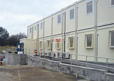 China Flat Pack Folding Prefabricated Building Construction For On - Site Temporary Labor for sale