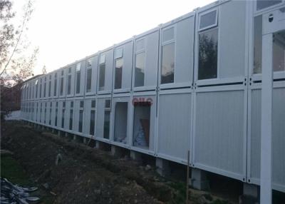 China Fire Proof Container Home Construction Heat - Resistant With 2 Layers Rock Wool Panel for sale