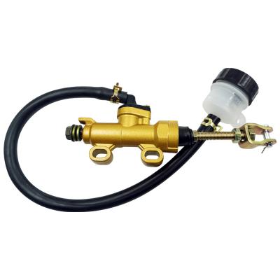 China Motorcycle Brake Pump Rear Brake Distributor Reservoir Fit For Suzuki Kawasaki Honda Yamaha Motorcycle Dirt Bike ATV for sale