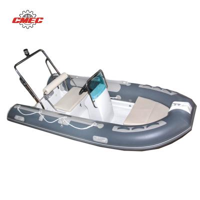 China Water Recreation 2.5m Fiberglass Hull CE Rib Fishing Boat For Sale for sale