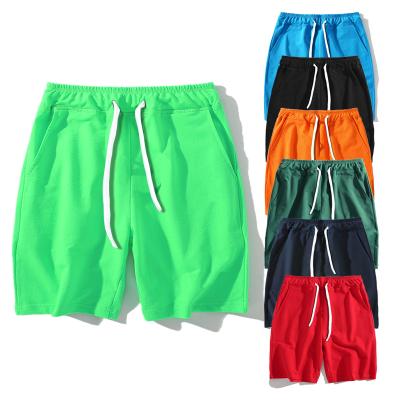 China Anti-wrinkle new trend personality fluorescent green hip-hop custom street dye tying men's shorts for sale