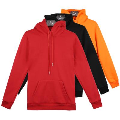 China Anti-Wrinkle Solid Color Leisure Kangaroo Flight Pocket Hoodies Mens Hoodies Men's Cotton Oversized Hoodies for sale