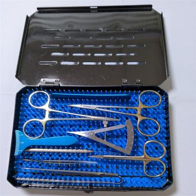 China Single Double Eyelid Plastic Ophthalmic Plastic Ophthalmic Instrument Set for sale