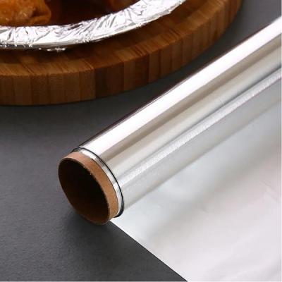 China Grad-Aluminiumfolie-Rollenküchengeschirr-Aluminiummetallfolien-Papier H14 H24 8011 Nahrung3003 zu verkaufen