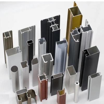 China Sliding Door Structural Aluminium Extrusion Profiles Industrial Aluminium Wardrobe Profile for sale